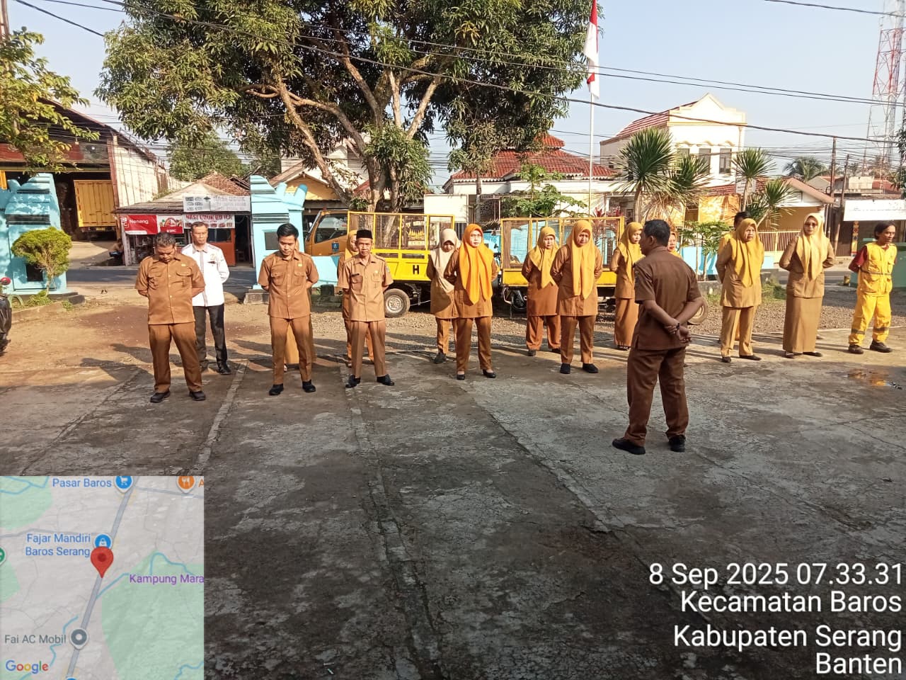 giat-apel-pagi-di-kantor-kecamatan-baros