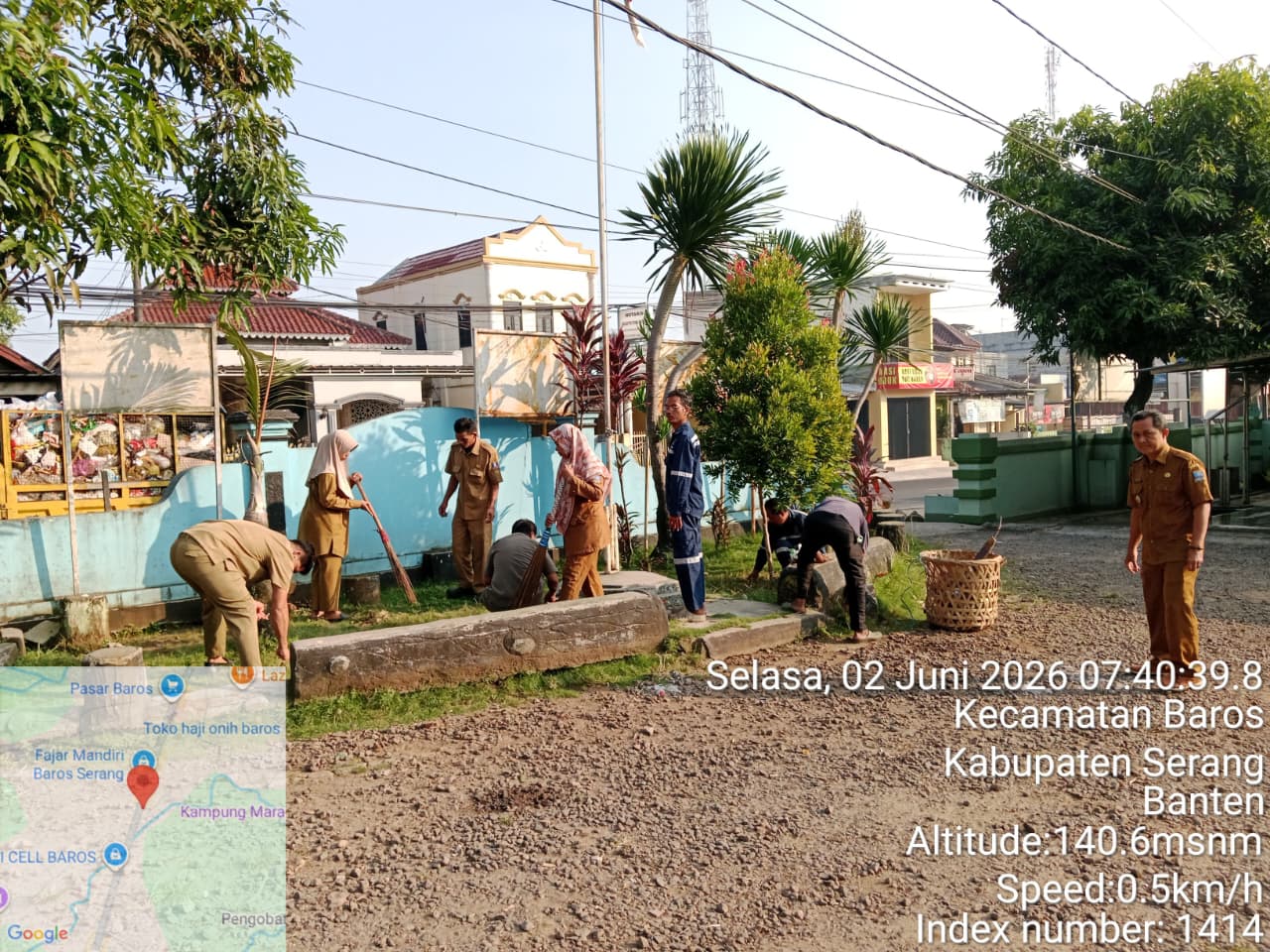 giat-indonesia-asri-di-halaman-kecamatan-baros-02-juni-2026