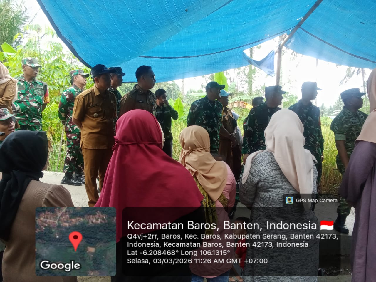 peninjawan-jembatan-bersama-pak-danramil-di-desa-mayak-mecamatan-baros